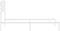 vidaXL - Bedframe - met - hoofdbord - metaal - wit - 100x190 - cm