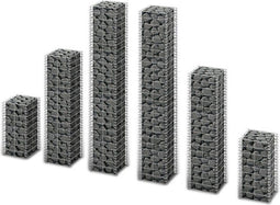 vidaXL - 6-delige - Schanskorfset - gegalvaniseerd - draad