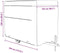 vidaXL - Paardentrailerhoes - 334x148x230 - cm - vliesvlies - grijs