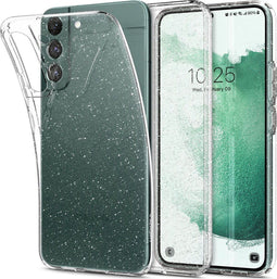 Spigen - Liquid Crystal Serie - TPU Backcover - Crystal Quartz - Hoesje Geschikt Voor Samsung Galaxy S22