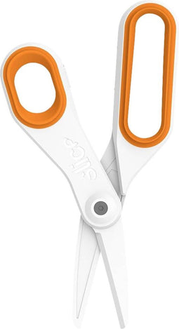 Slice 10545 Universele schaar Linkshandig, Rechtshandig 198 mm Oranje, Wit