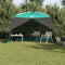 vidaXL - Camping - Muggennet - met - Deur - Groen - voor - 4 - Personen - - - Waterdicht