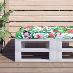 vidaXL - Palletkussen - 60x61,5x10 - cm - oxford - stof - meerkleurig