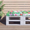 vidaXL - Palletkussen - 60x61,5x10 - cm - oxford - stof - meerkleurig