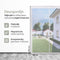 O'DADDY® Deurgordijn Deluxe FIBER - Magnetisch Vliegengordijn - Zelfsluitend - Wit - 140x230 cm