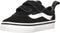 VANS TD Ward V - Lage sneakers - Suède/canvas - Zwart/wit (maat 24)