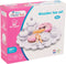 New Classic Toys® Houten Theeservies - Compleet met taart en serveerblad - Wit