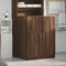 vidaXL - Wasmachinekast - 71x71,5x91,5 - cm - bruin - eikenkleur