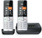 Gigaset COMFORT 500A - DECT-telefoon - 2 handsets met antwoordapparaat en handsfree - zilverzwart (2 stuks)