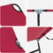 vidaXL - Opvouwbaar - Ligbed - Draagbaar - Rood - 600D - Oxford - Stof
