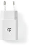 Nedis WCHAC242AWT - USB-wandlader - 2,4 A snel opladen - Wit