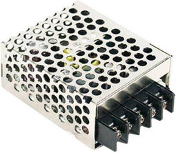 Mean Well RS-15-12 - Schakelnetvoeding 12 V/DC 1.3 A 15 W - Compact model met schroefaansluiting