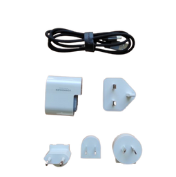 Universele Reisset Oplader met 4 Internationale Adapters en USB-C Kabel – Snellader – 100-240V – Com
