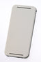 HTC One (M8) - HC V941 Flip Case - Bescherming tegen krassen en schokken - Wit
