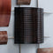 Wanddecoratie - Muur decoratie - 143x64x6cm - Metaal - Bruin - XXL