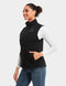 Verwarmde Fleece Bodywarmer – Zwart – Slim Fit - Inclusief Powerbank - Maat XL