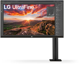 LG Ergo 27UN880-B - 27" UHD 4K IPS Monitor - Ergonomisch ontwerp - Zwart
