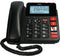 Fysic FX3960 - Vaste telefoon - Antwoordapparaat Draadloze SOS paniekknop - Zwart