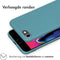 iMoshion Hoesje Geschikt voor iPhone 7 / 8 / SE (2020) / SE (2022) Hoesje Siliconen - iMoshion Color Backcover - Donkergroen