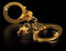 Pipedream Fetish Fantasy Gold Handboeien - Goudkleur