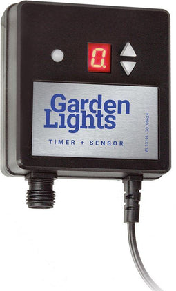 Garden Lights Tijdschakelaar - Automatische verlichting - IP44 - Zwart