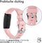 iMoshion Bandje Geschikt voor Fitbit Ace 2 - iMoshion Siliconen band gekleurde gesp - Roze