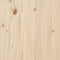 vidaXL - Tuinbank - 3-zits - 189x60x62 - cm - massief - grenenhout