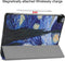 3-Vouw sleepcover hoes - Geschikt voor iPad Pro 11 inch (2018/2020/2021) - Van Gogh De Sterrennacht