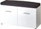 Germania Bankkussen 35x58x6 cm antracietkleurig