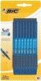 Balpen Bic Soft Feel Clic Grip blauw medium blister à 15st | 10 stuks
