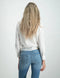 ONLY ONLLECEY LS KNOT SHIRT NOOS - Dames Blouse - Knoopdetail - All over streep - Maat L