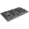 ETNA KGF889ZTA - Gaskookplaat - Wokbrander 90 cm - Matzwart