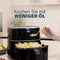 Princess Digitale Airfryer XL 182244 - Heteluchtfriteuse 6L - PFAS vrij - Digital Touchscreen - 8 Automatische Programma's - Zwart