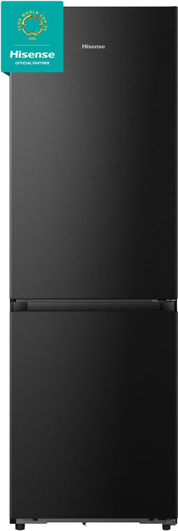 Hisense RB5K330GSFC - Koel-Vriescombinatie - 330 liter - Zwart/RVS