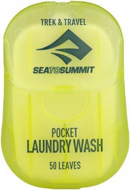 Sea To Summit Wasmiddel Pocket Laundry Wash Geel/wit 50 Vellen