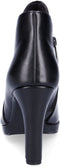 TAMARIS Essentials - Enkellaarsjes - Blokhak 9,5 cm - Zwart (40)