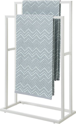 Sealskin Carré - Handdoekrek vrijstaand - 24 x 48 x 78,5 cm - voor 2 handdoeken - Wit