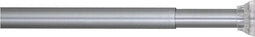 Sealskin Douchegordijnstang - Klemstang - Aluminium - 155-255 cm - Mat aluminium