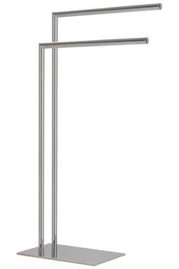 Sealskin Tube - Handdoekrek 2-armig vrijstaand - Geschikt voor 2 handdoeken - Chroom