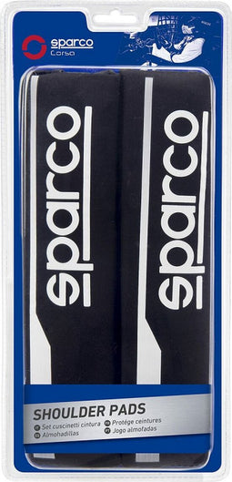 Seat Belt Pads Sparco SPC1207BK Black