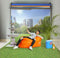 SeatZac Chill Bag - zitzak - Oranje