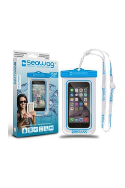 Seawag Waterdichte Telefoonhoes - Wit/Blauw Wit/Blauw