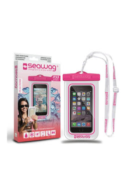 Seawag Waterdichte Telefoonhoes - Wit/Roze Wit/Roze