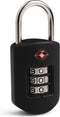Pacsafe Prosafe 1000-TSA kofferslot 3 cijferig-Reisslot-Bagageslot-USA bagageslot-Zwart (Black)