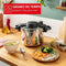 SEB ClipsoMinut' Day by Day Snelkookpan 9L, 8-10 personen, Inductie, Roestvrij staal, Snelkoken, Made in France P4624927
