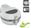 SEB FZ712100 Actifry Elektrisch dikker zonder olie, 3% vetmateriaal, 1 kg verwijderbare tank, 4 personen, gemaakt in Frankrijk, wit