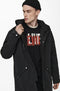 Only & Sons Onsklaus - Gewatteerde Winter Parka - Afritsbare capuchon - Zwart - Maat L