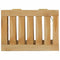 vidaXL - Wasmand - 35x25x60 cm - massief teakhout - bruin