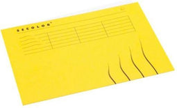 Secolor Dossieromslag A4 -pak 25 stuks - geel