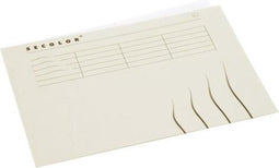 Secolor Dossieromslag A4 - pak 25 stuks - grijs